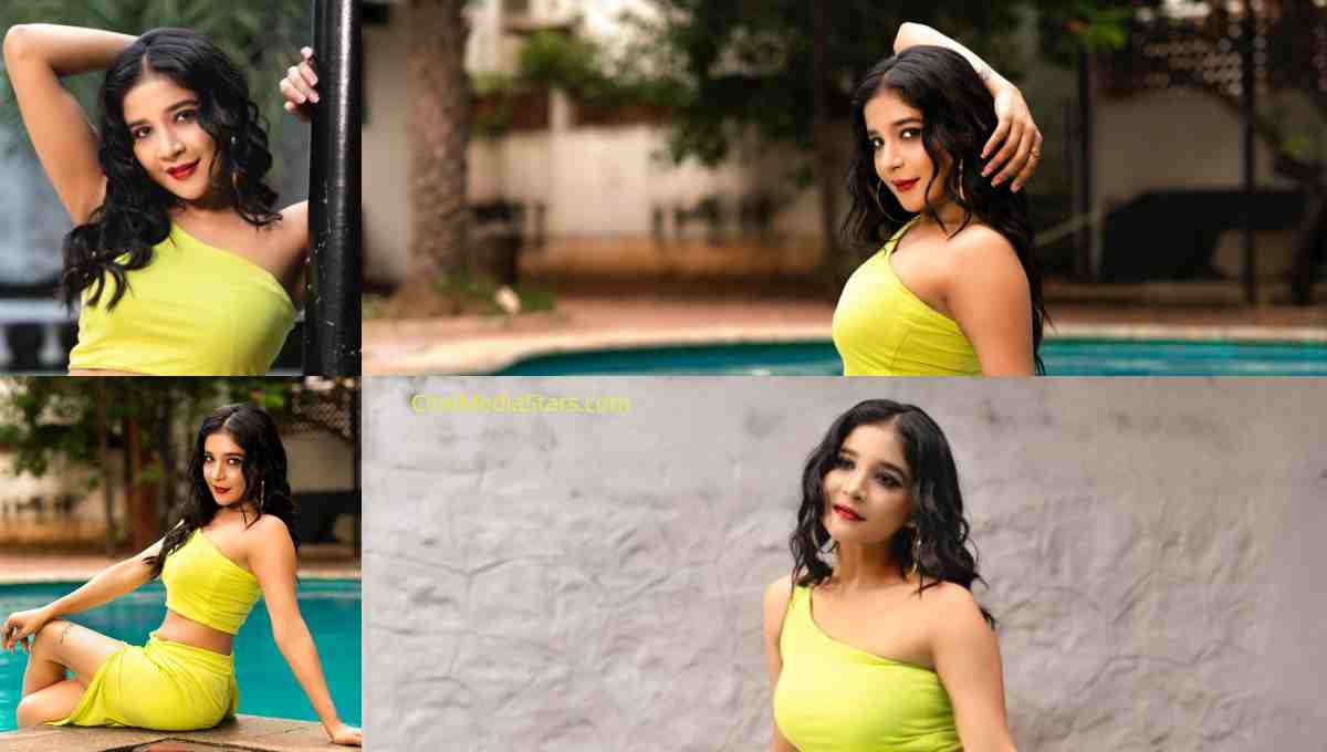 Actress Sakshi Agarwal stunning hot Photoshoot near swimming pool