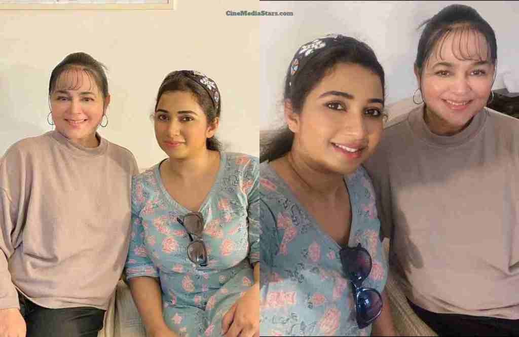 Singing Beauty Shreya Ghoshal met the iconic Singer Alisha Chinai at her Alibaug home
