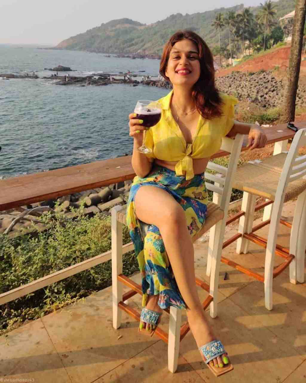 Sun Kissed Beauty Shraddha Das Pics From her Goa Vacation