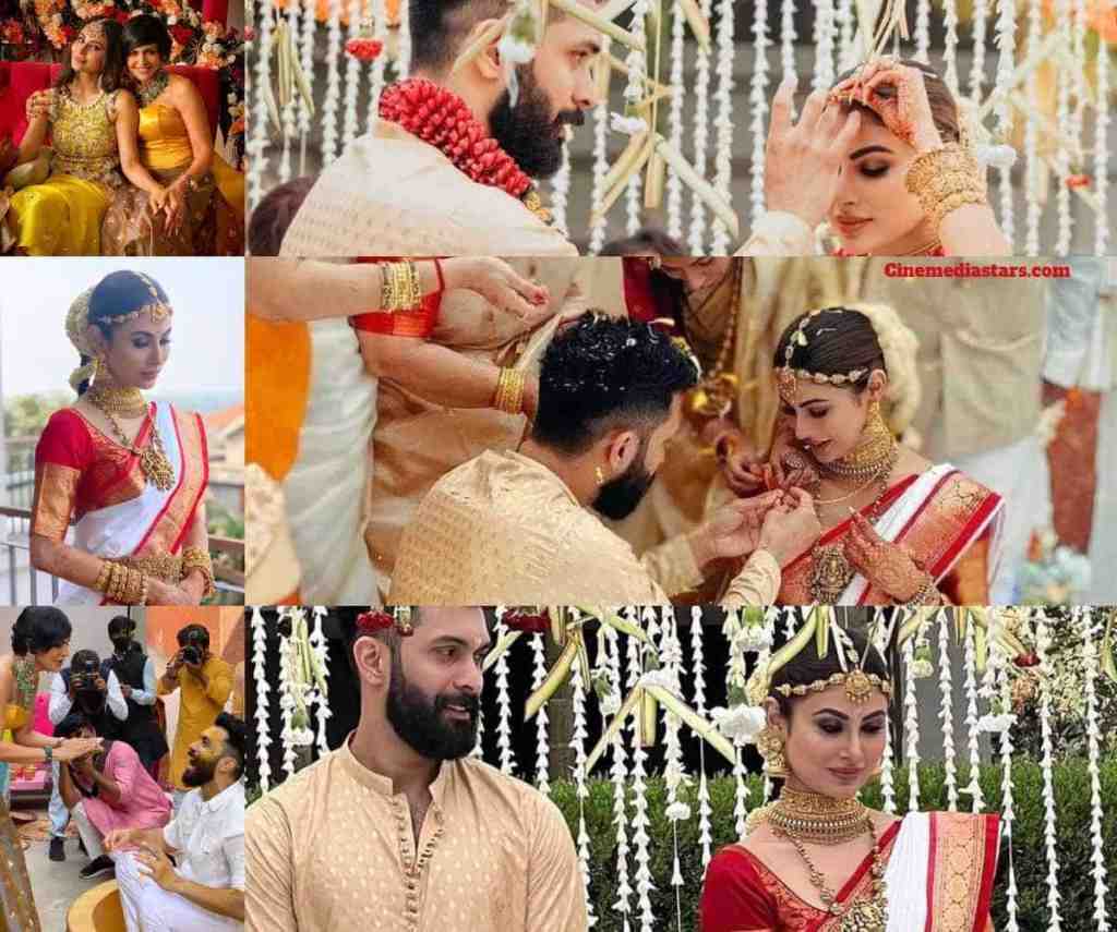 Mouni Roy ties the Knot with Suraj Nambiar in South Indian ceremony