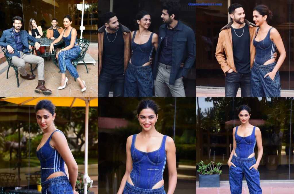 Stunning pictures of Deepika Padukone from Gehraiyaan promos today