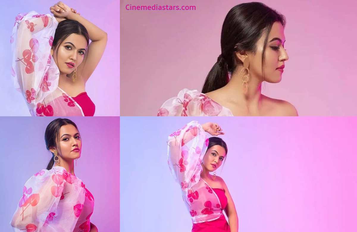 Beast Actress Aparna Das Photo Collections in Pretty Pink Outfit for She Magazine