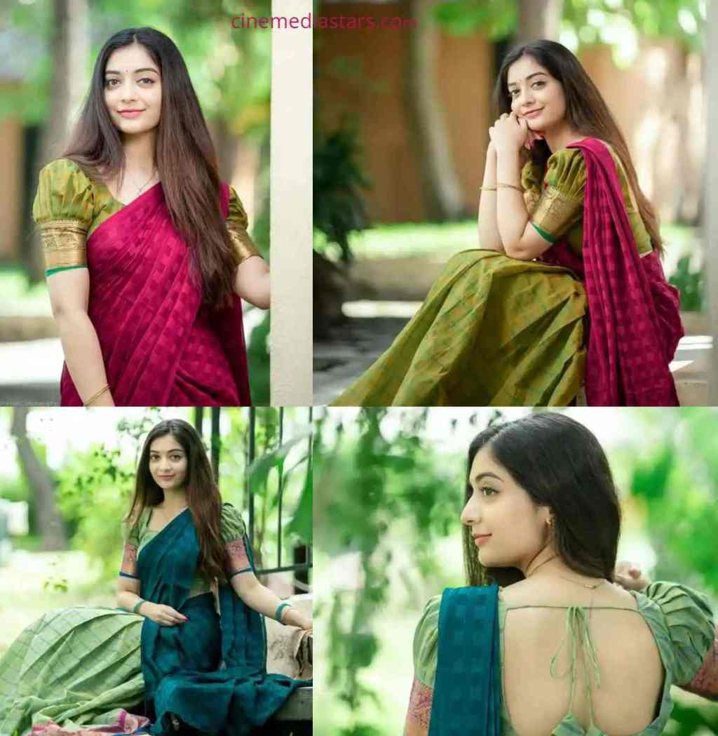 Gorgeous Chennai Model Athmika Sumithran Half Saree Stills