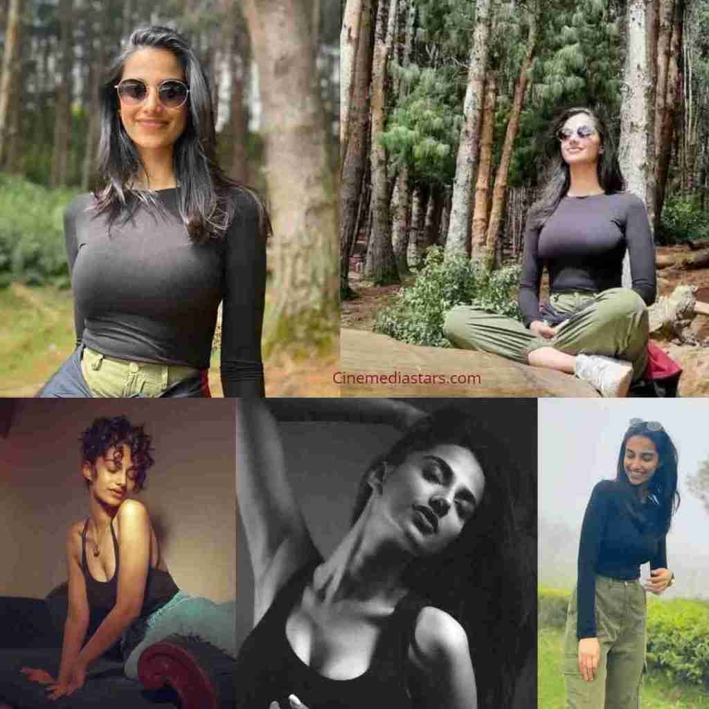 Actress Meenakshi Chaudhary Gorgeous Hot in Black Outfits