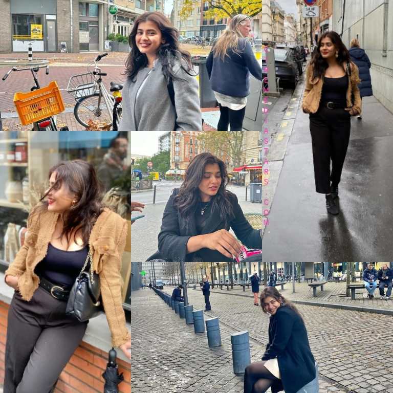 Tollywood Actress Hebah Patel Poland for Blissful Vacation