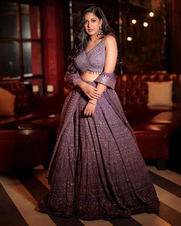 Bollywood Actress Ishita Dutta Mesmerizes in Lehenga Outfit Photoshoot Stills
